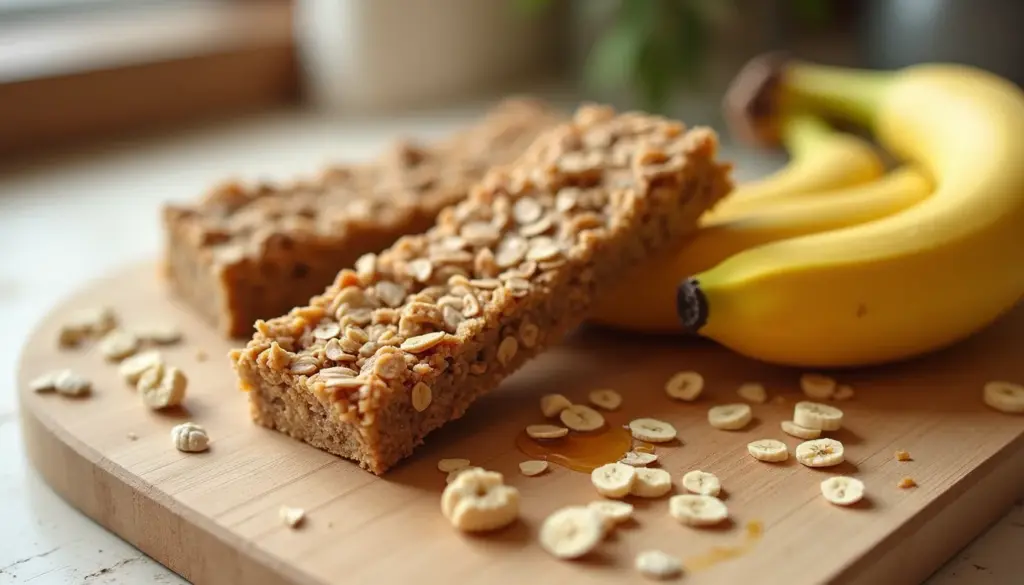 Barras de Cereal Caseiras: Banana, Aveia e Mel Perfeitas