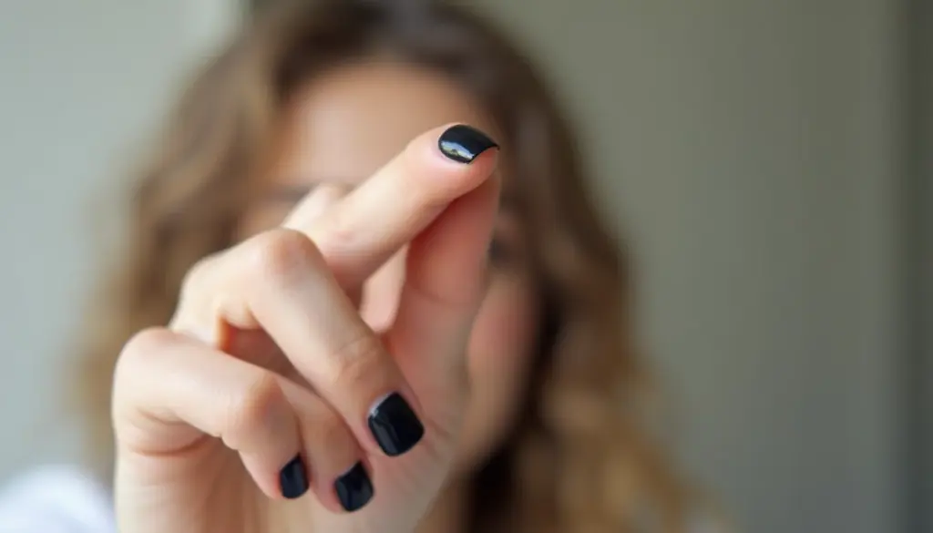 Francesinha com Esmalte Preto: O Detalhe que Revolucionou 2026