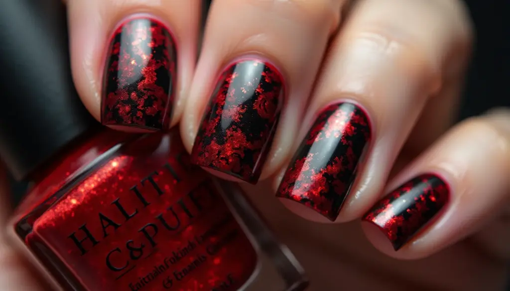 Ideias de Unha Preta e Vermelha: 7 Designs Que Arrasam [2026]