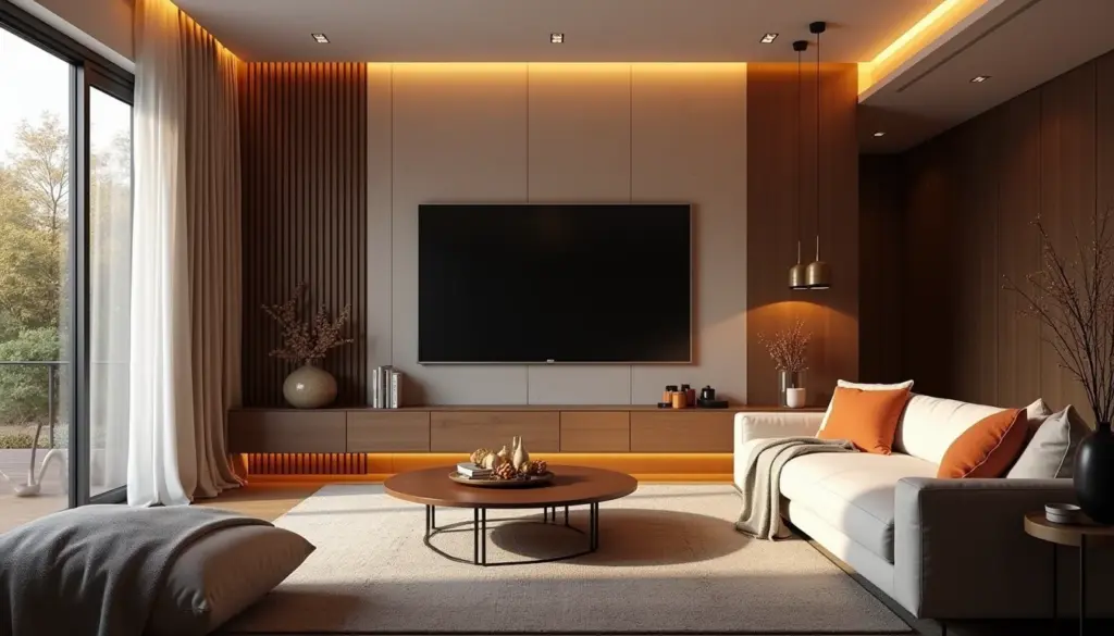 Ideias para colocar TV na parede da sala: 11 visuais únicos