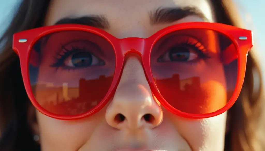 Oculos Vermelho: A Tendência 2026 que Vai Te Deixar Impecável