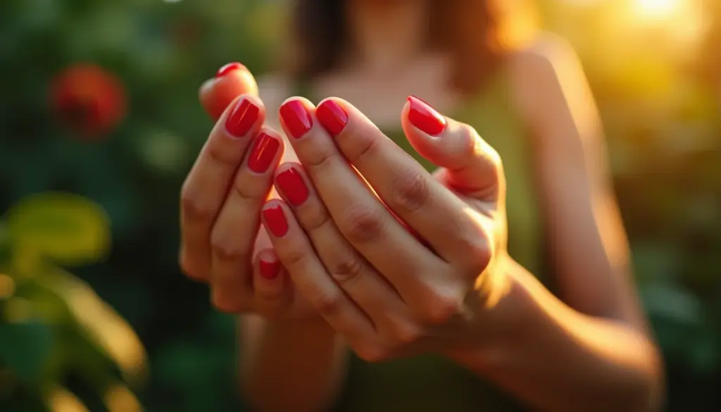 Que cor de esmalte usar com vestido vermelho? [Segredos 2026]