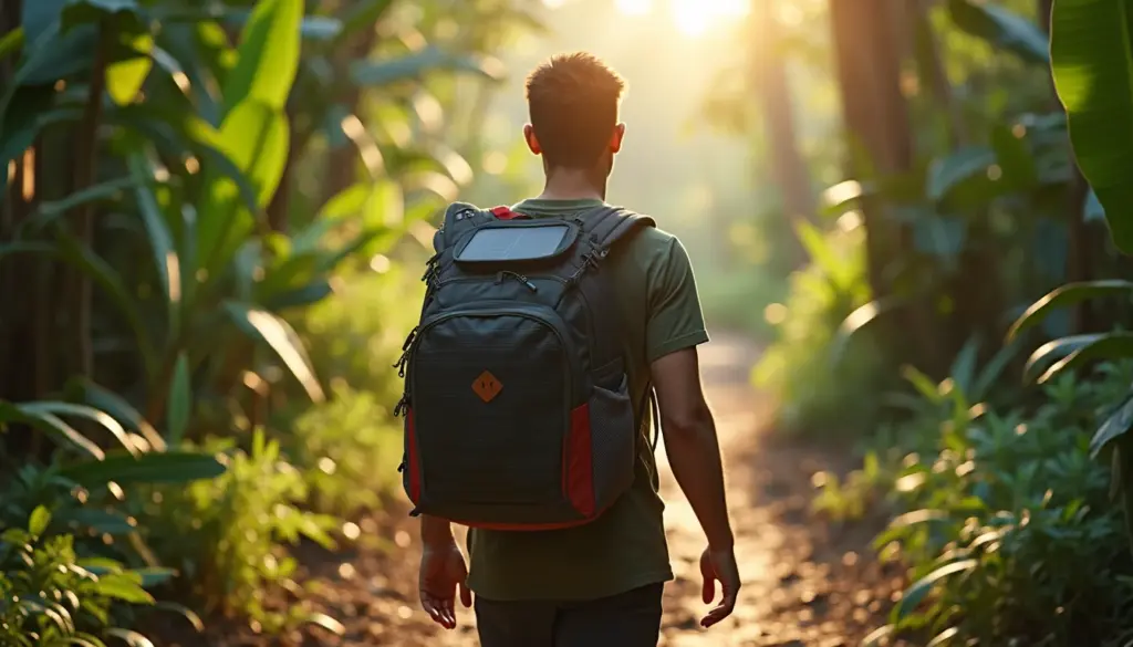 Tecnologia de painéis solares em mochilas de trilha: a revolução [2026]