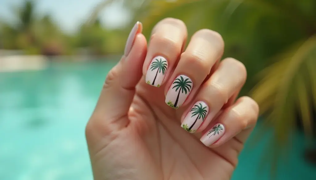 Unhas Decoradas Palmeiras: 5 Designs Incríveis para Arrasar