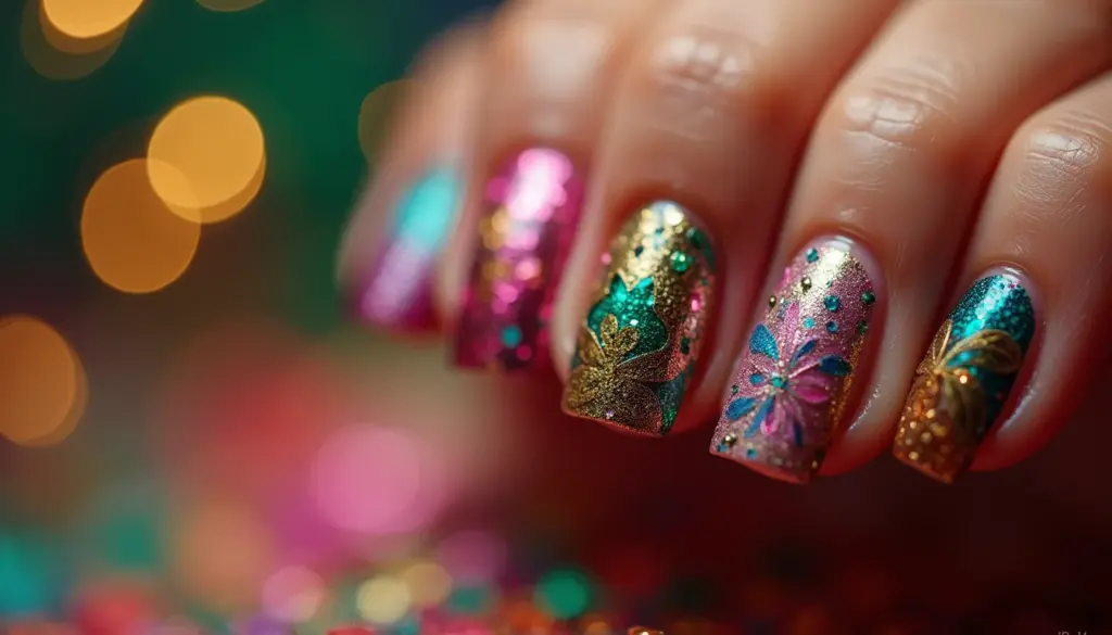 Unhas para o Carnaval 2026: 5 Designs Que Vão Te Deixar Incrível