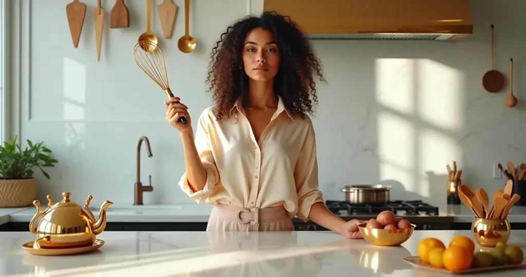 17 Ideias de Utensílios de Cozinha Dourados para um Luxo Acessível 17 Ideias de Utensílios de Cozinha Dourados para um Luxo Acessível