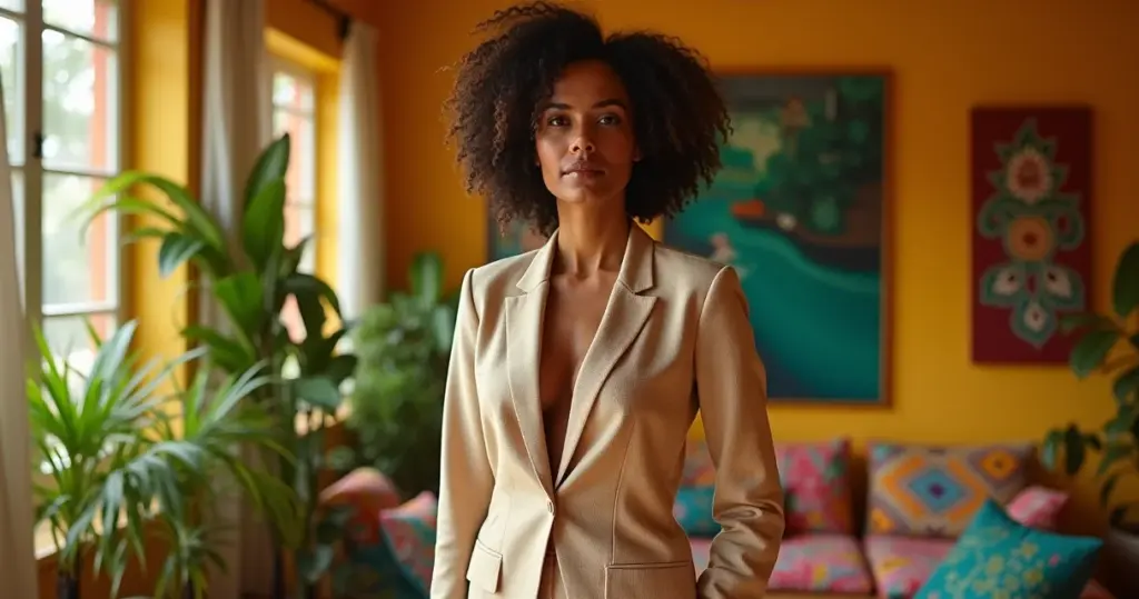 15 Ideias de Looks com Blazer Feminino Alfaiataria Acinturado