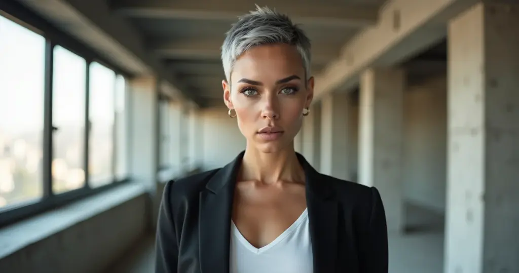 27 Ideias de Cabelo Curto Cinza Que Revoltam Sua Autoestima