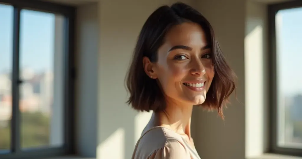 22 Ideias de Cabelo Curto Feminino Quadrado que Suavizam Seu Rosto