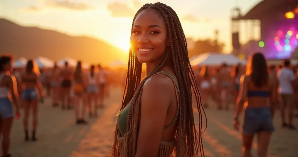 27 Ideias de Cabelo Feminino Todo Trançado: Estilo + Proteção + Praticidade