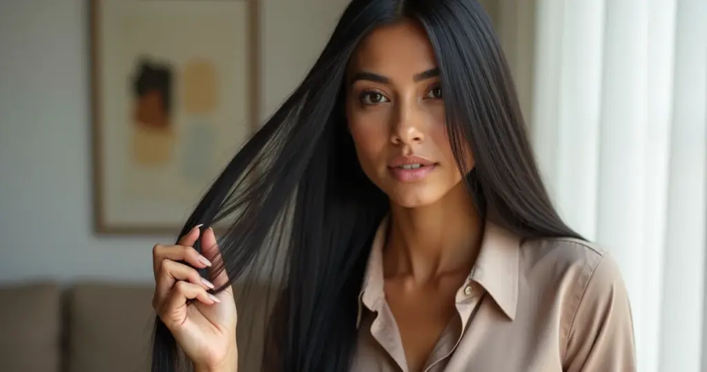 9 Ideias de Cuidados para Cabelo Preto Liso que Mantêm o Brilho Intenso 9 Ideias de Cuidados para Cabelo Preto Liso que Mantêm o Brilho Intenso