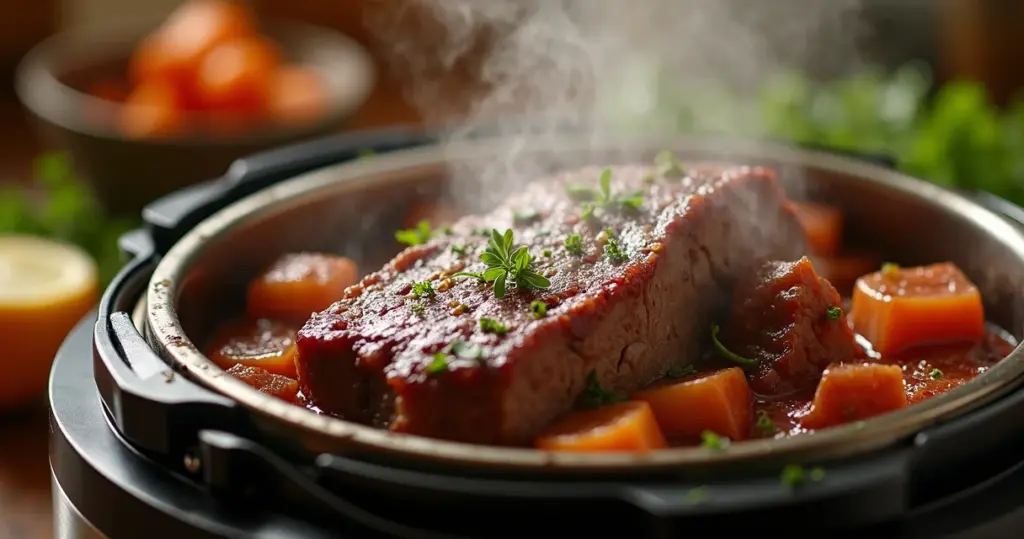 Carne assada na panela de pressão elétrica em 50 minutos: macia e suculenta Carne assada na panela de pressão elétrica em 50 minutos: macia e suculenta