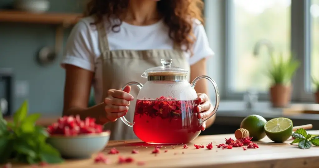 Chá De Hibisco Como Fazer: Evite o Amargor e Preserve os Antioxidantes