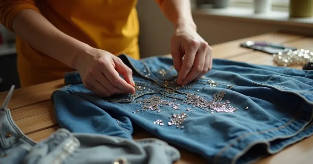 Como aplicar pedrarias em roupas passo a passo sem estragar o tecido
