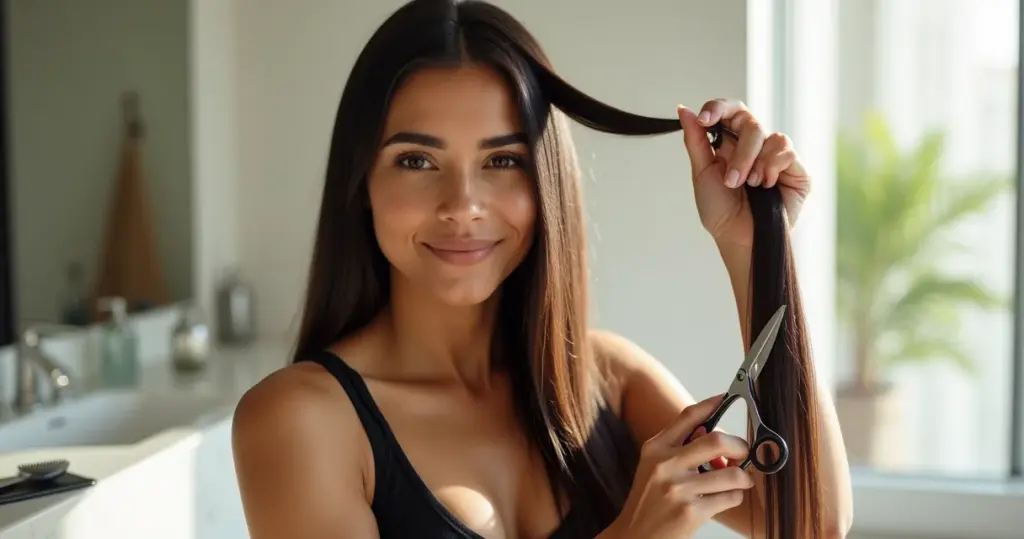 Como cortar o cabelo reto passo a passo: acabamento de salão em casa Como cortar o cabelo reto passo a passo: acabamento de salão em casa