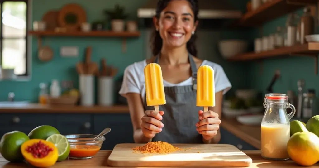 Como fazer paleta mexicana cremosa e recheada em casa (fácil e barato!)