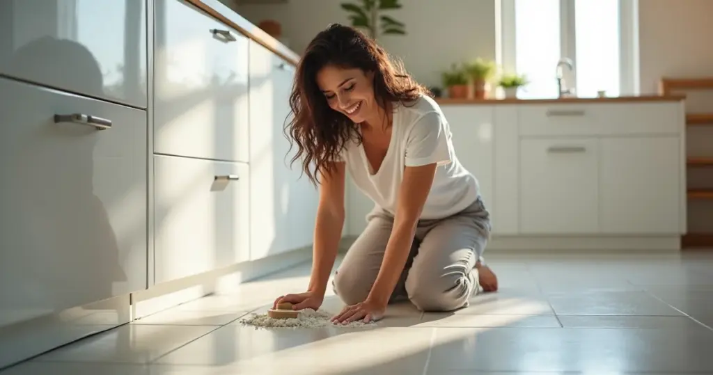 Como limpar rejunte de piso encardido com bicarbonato em 30 minutos