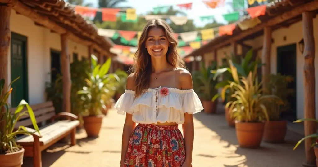 Como se vestir para quadrilha junina com visual autêntico (sem parecer fantasia)