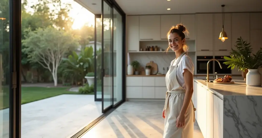 9 Ideias de Cozinha com Porta de Vidro que Vão Transformar Seu Espaço