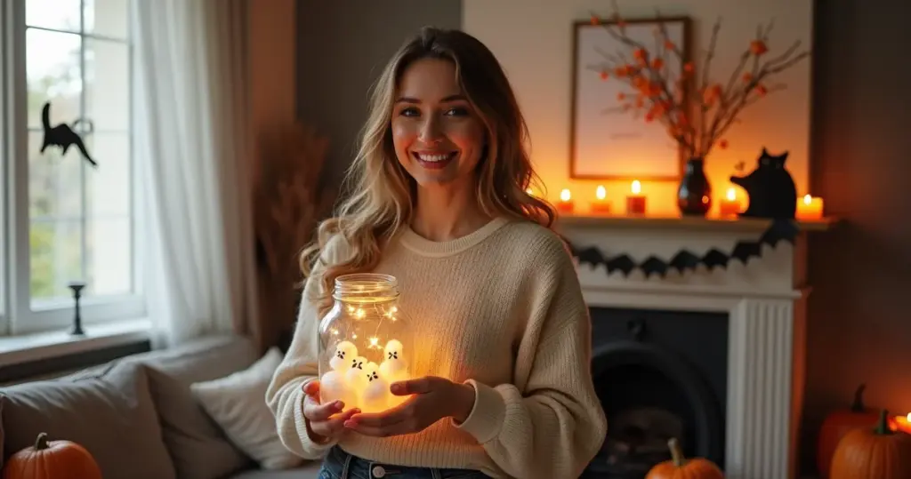 25 Ideias de Decoração de Halloween Simples que Fazem Mágica em 5 Minutos