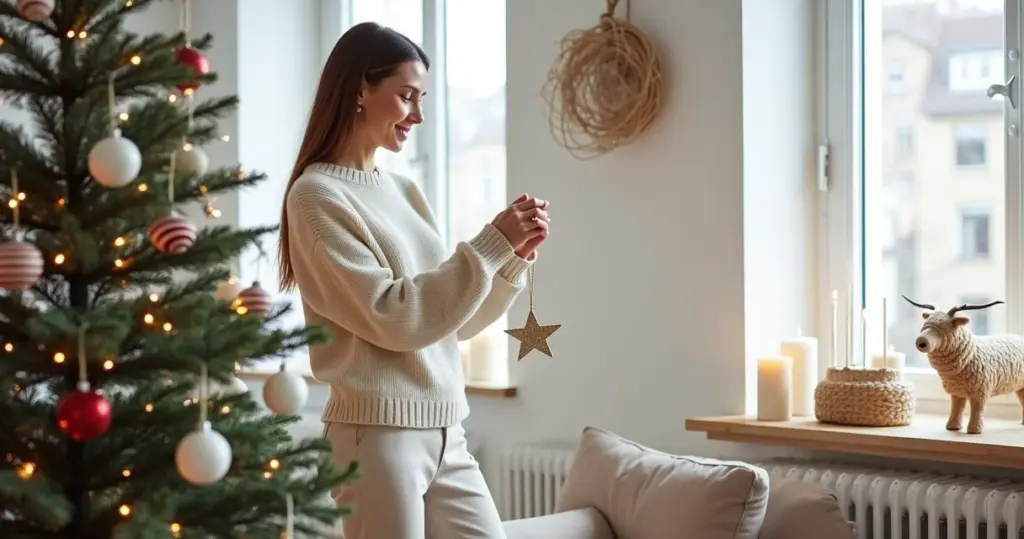 27 Ideias de Decoração de Natal Escandinava para um Aconchego que Abraça 27 Ideias de Decoração de Natal Escandinava para um Aconchego que Abraça