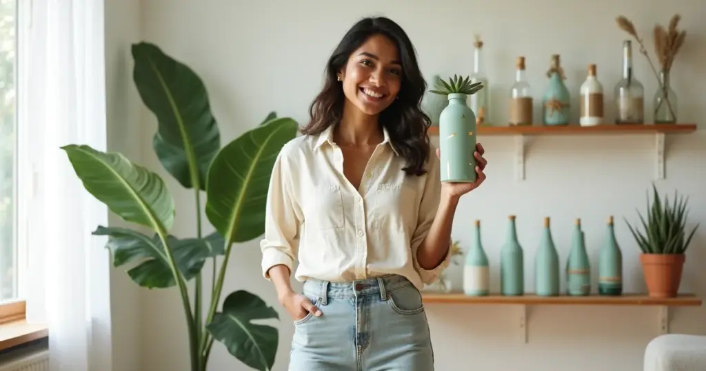 18 Ideias de Decoração em Garrafa de Vidro que Economizam R$ 100+ 18 Ideias de Decoração em Garrafa de Vidro que Economizam R$ 100+