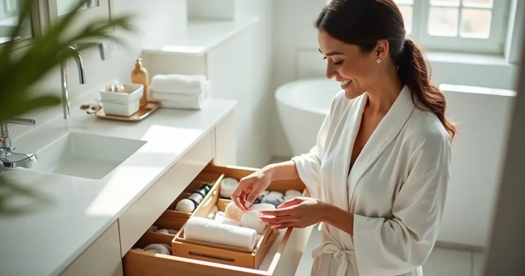 Gaveteiro para banheiro: como acabar com a bagunça em 5 minutos