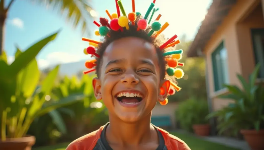 20 Ideias de Cabelo Maluco para Menino: Fáceis e Criativas