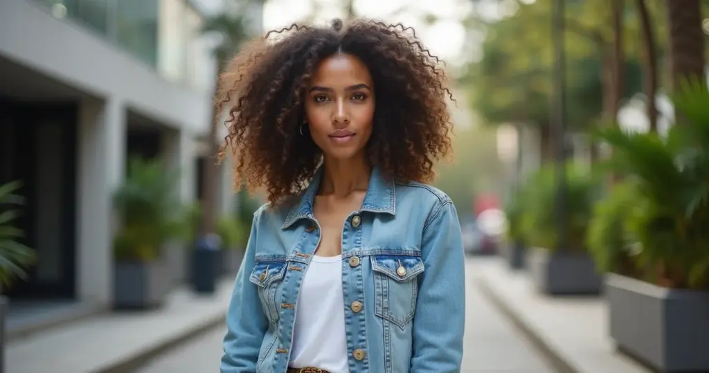 22 Ideias de Looks Com Jaqueta Jeans Clara Que Vão Revolucionar Seu Dia a Dia