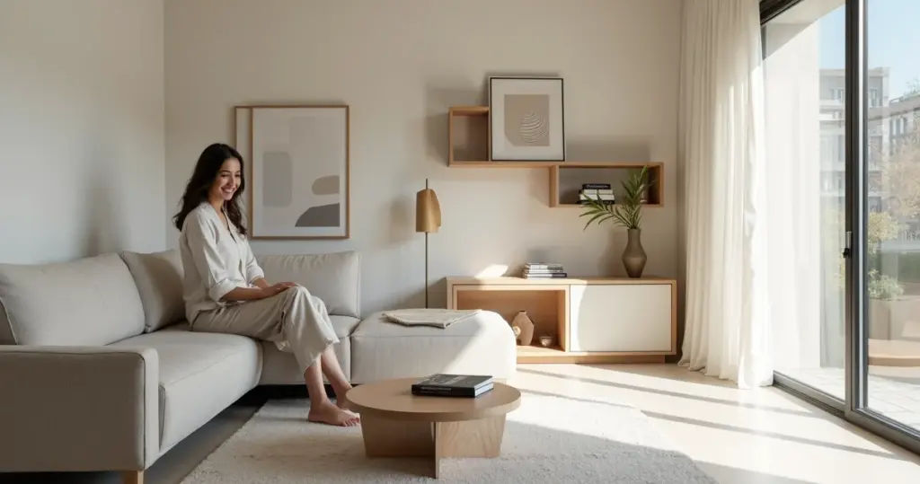 Melhores móveis multifuncionais para sala clean 3×3: transforme 9m² com inteligência Melhores móveis multifuncionais para sala clean 3x3: transforme 9m² com inteligência