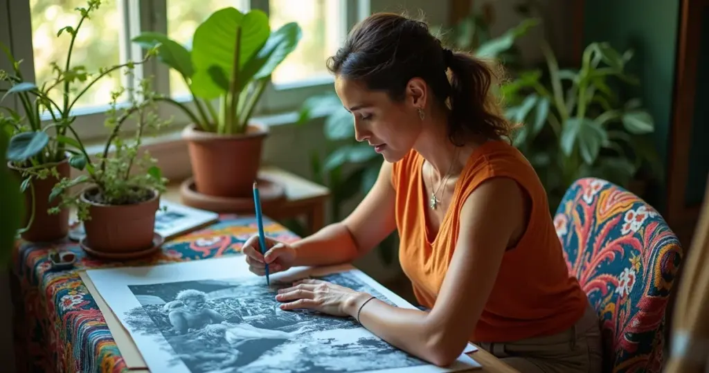 24 Ideias de Monocromia para Colorir: Transforme Fotos em Arte com 1 Cor