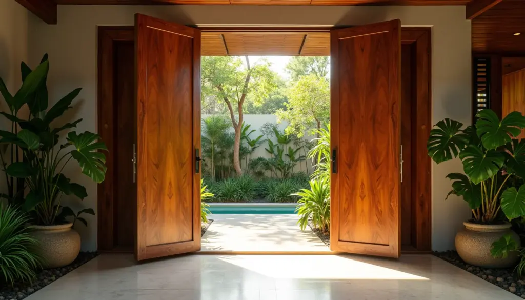 9 Portas Pivotantes de Madeira: Ideias e Preços para 2026