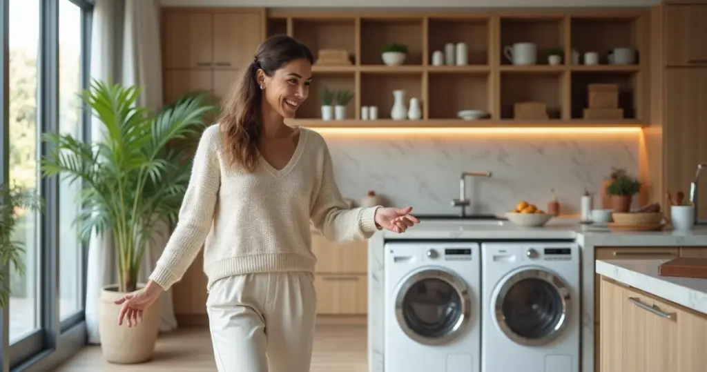 17 Ideias de Reforma de Área de Serviço Integrada com a Cozinha que Ampliam Seu Espaço 17 Ideias de Reforma de Área de Serviço Integrada com a Cozinha que Ampliam Seu Espaço