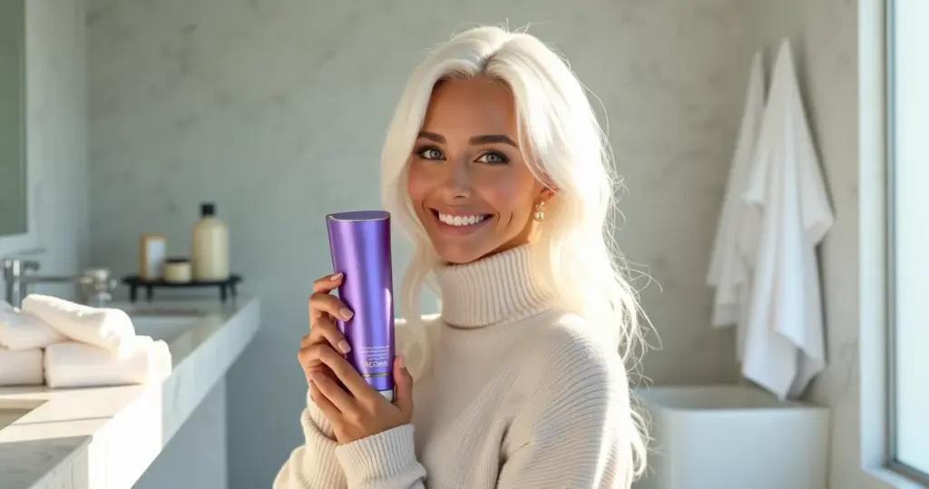 Shampoo Roxo para Cabelo Branco: Elimine o Amarelado em 5 Minutos