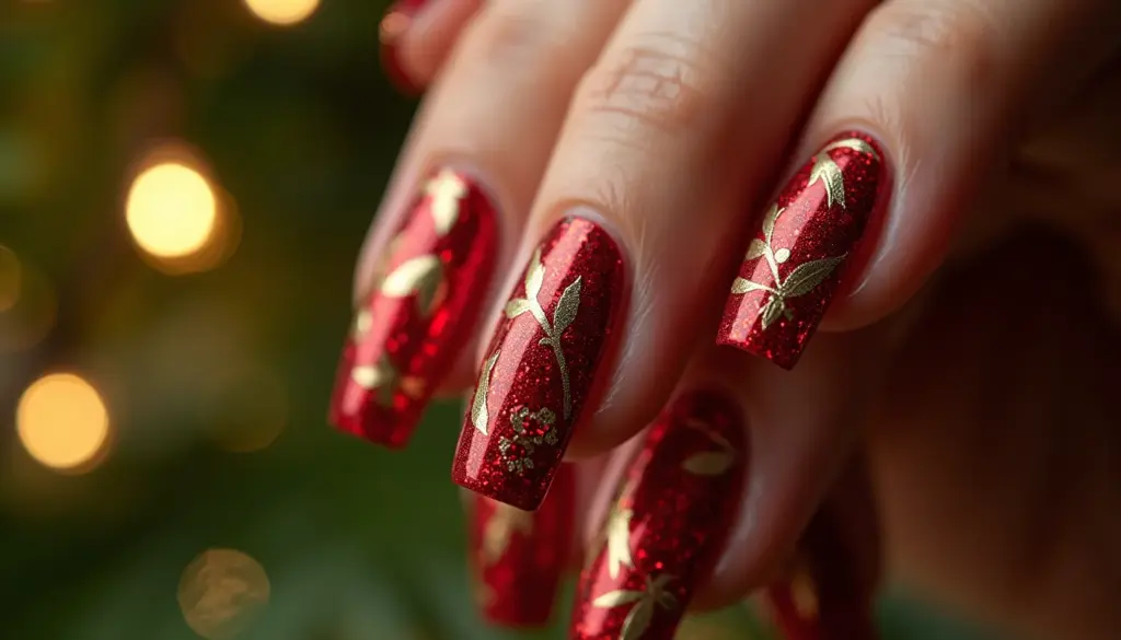 7 Ideias de Unha de Natal Práticas para 2026