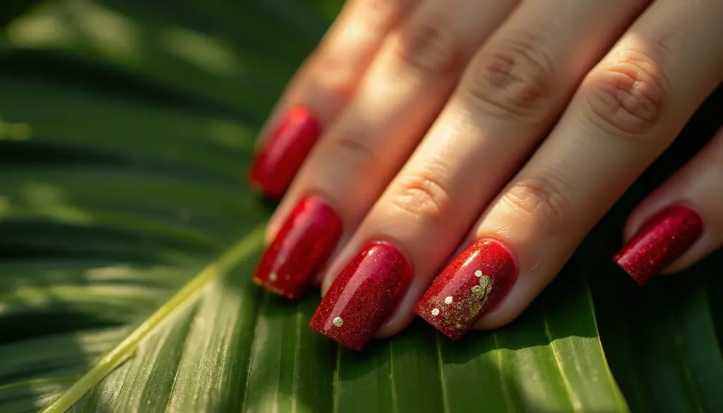 8 Ideias de Unhas Vermelhas Decoradas: Simples, Glitter e Mais