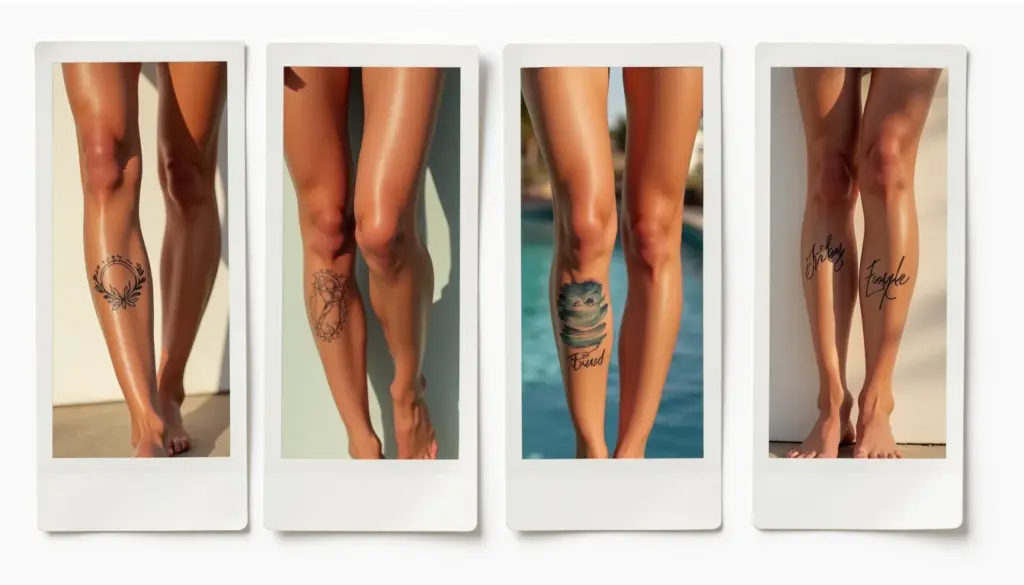 63 Ideias de Tatuagem Feminina na Panturrilha para 2026