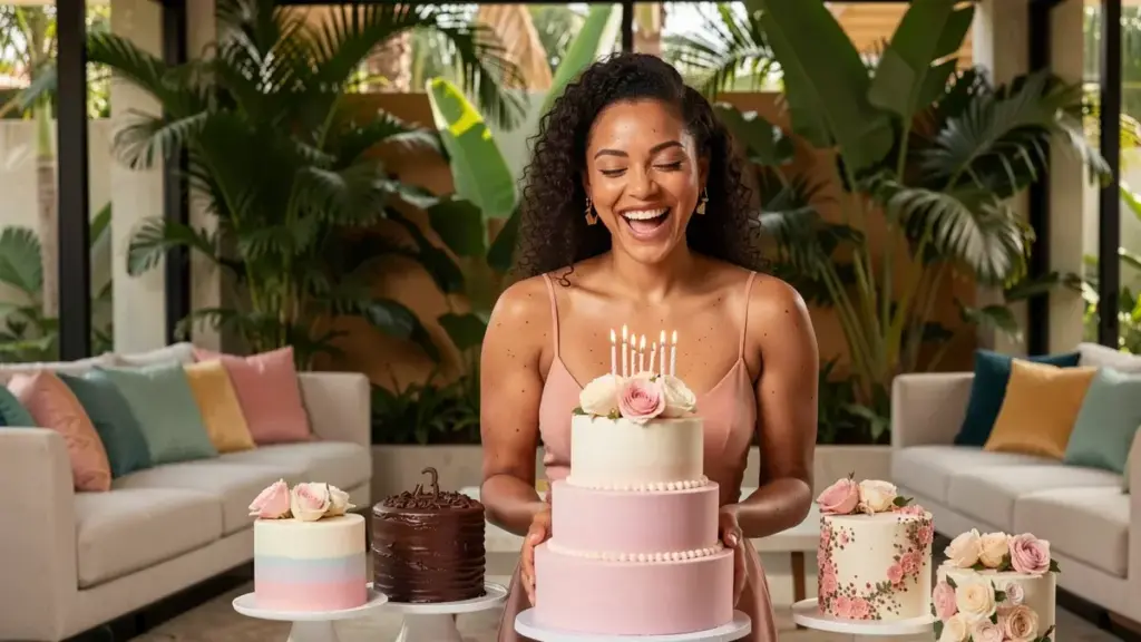 Modelos de bolos de aniversário feminino: ideias por estilo, cor e idade