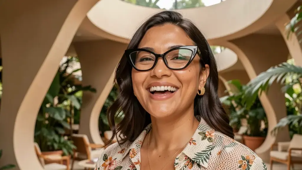 Óculos para Rosto Redondo Feminino: 12 Modelos que Afinam e Harmonizam