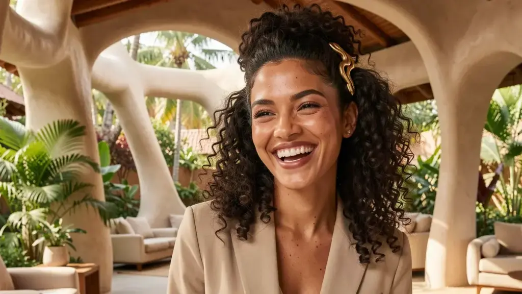 Penteado cacheado para festa e para o trabalho: como prender sem perder a definição